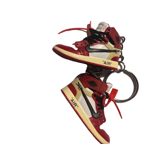 Mini Basketball Nike Air Jordan 3D Sneaker Keychain. - Picture 8 of 10